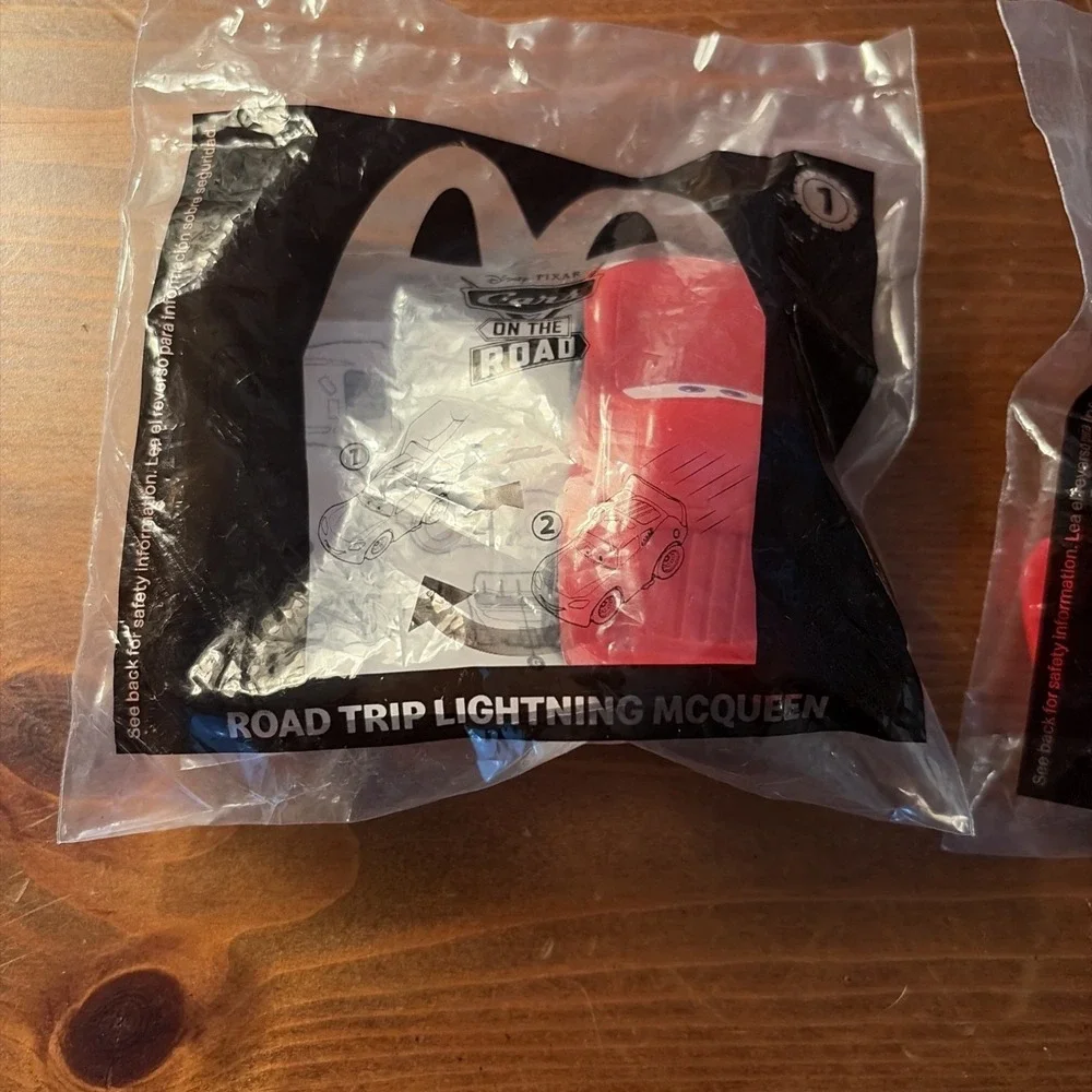 Lot of 3 Disney Pixar Cars On The Road McDonalds‎ Happy Meal 2022 Sealed #1,4,7